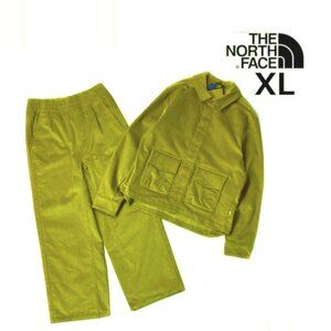 The North Face Men’s Corduroy Utility Jacket & Trousers Suit Sulphur Moss